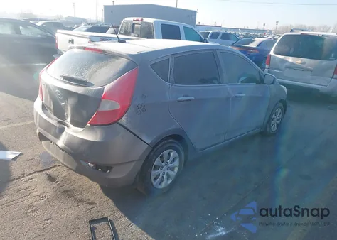 2016 Hyundai Accent Se из США, поврежденный, VIN KMHCT5AEXGU278415